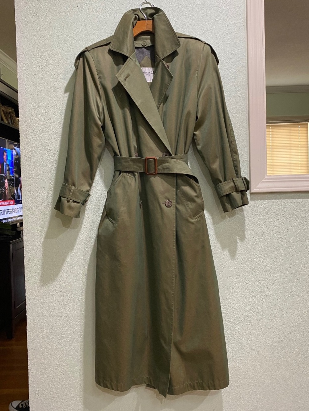 Christian your trenchcoat